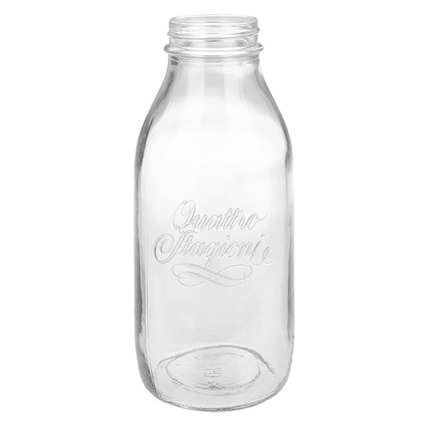 1000ml Glasflasche &quot;Quattro Stagioni&quot; QS56mm