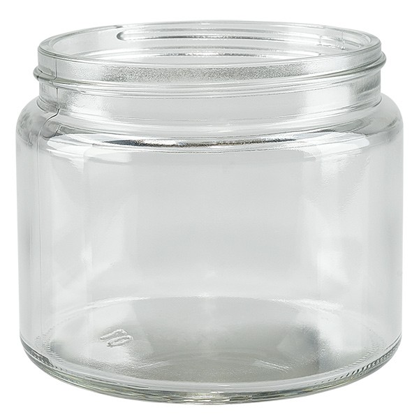 Salbenglas (Glastiegel) 250 ml klar, ohne Deckel