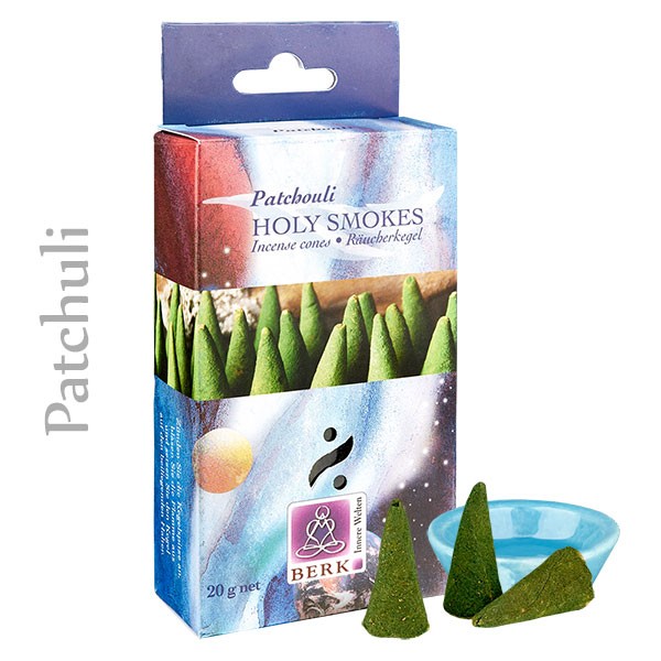 Patchouli Räucherkegel Holy Smokes 14 Kegel